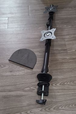 Vertical monitor mount