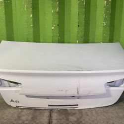 2012 13 14 15 16 17 2018 AUDI A6 QUATTRO S6 REAR TRUNK DECK LID SHELL OEM