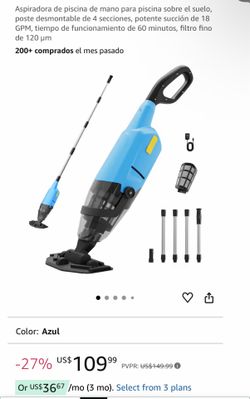 Aspiradora para piscina nueva en su caja