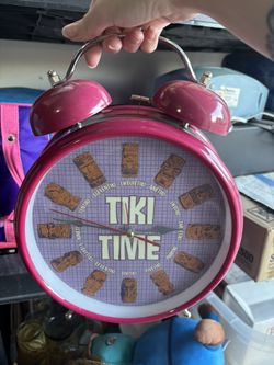 Tiki Time Clock 