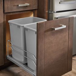 Rev-A-Shelf Double Pull Out Waste Container 