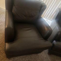 Authentic Leather Couches 