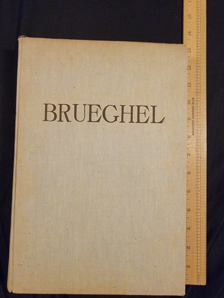 BRUEGHEL/By Gustav Gluck/The Hyperion Press,Paris/Copyright 1936