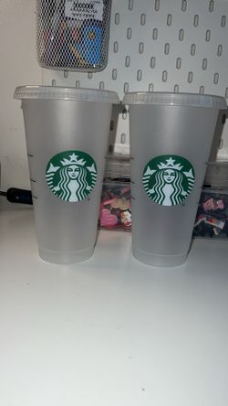 Starbucks Plastic Cups New 
