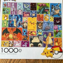 Pokeman 1000 Piece Puzzle