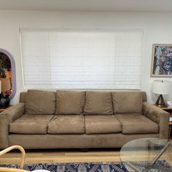 Cheap Comfy Couch (some wear but no big flaws) 