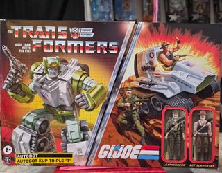 Transformers x G.I. Joe Autobot Kup Triple T Set