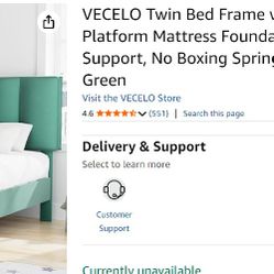 Twin Bed Frame Great condition