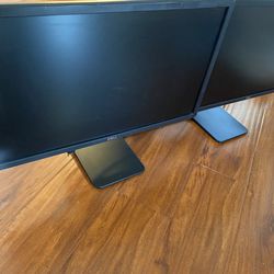 Dell 24” LED Monitor Set With Dual Stand 