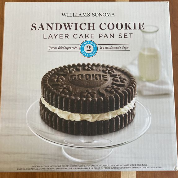 Williams Sonoma Sandwich Cookie Layer Cake Pan Set