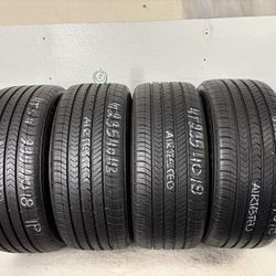 Set 4 Tires 235 40 18 Goodyear Eagle Sport As Like New 