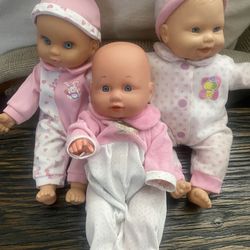 Dolls $5 Each 10”in