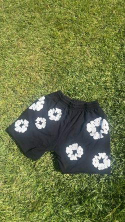 Denim tear shorts