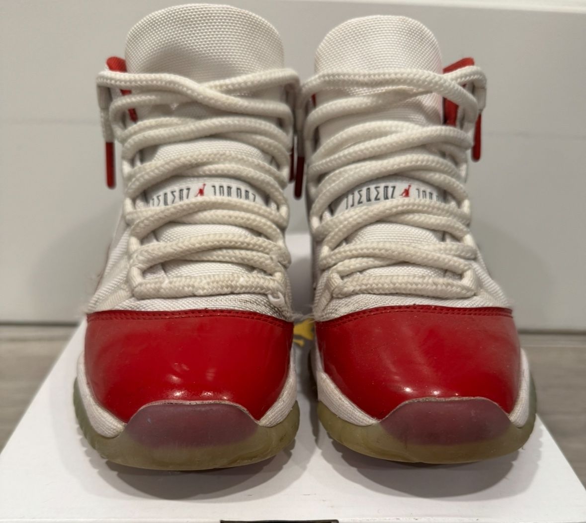 Jordan 11 Cherry Red Size 6 Youth
