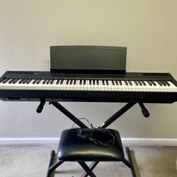 Excellent Condition - 1 - Yamaha P-105 88-Key Keyboard Digital Piano 