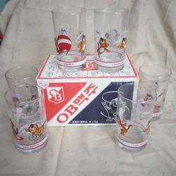 Olympic OB Lager Seoul Tiger Mascot