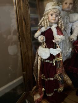 Collectible Porcelian Doll 