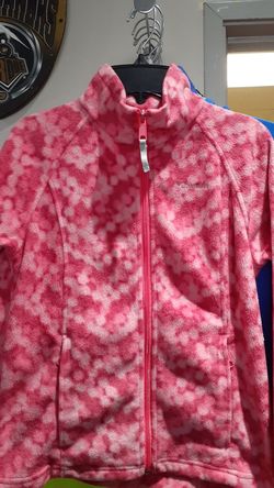 Columbia Kids Pink Fleece Jacket Size 10/12