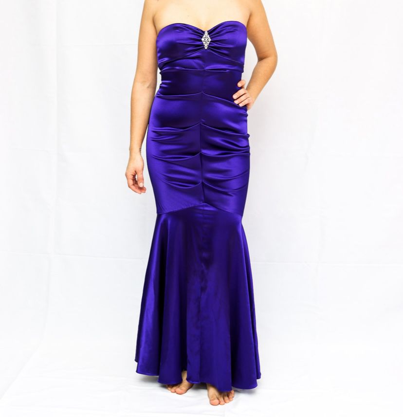 Purple Evening Dress Size Small