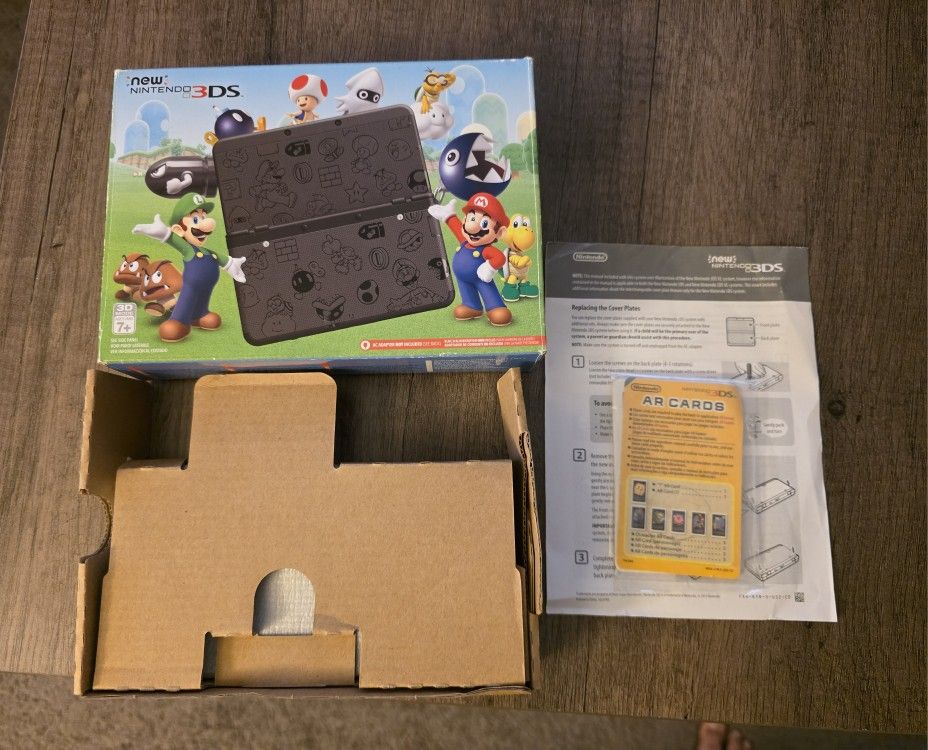 New Nintendo 3DS Super Mario Black Friday Special Edition