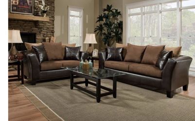 New couch and Loveseat