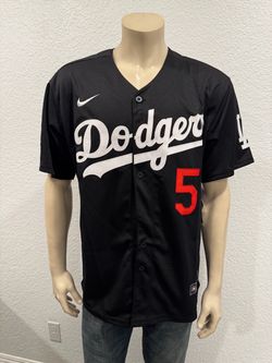Freddie Freeman LA  Dodgers  black  Stitched Jersey