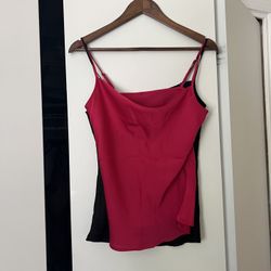 Express Satin Cowl Neck Tanks