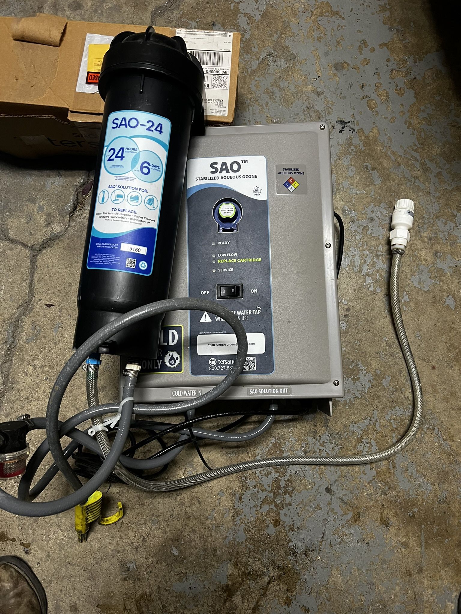 Tersano Cleaning Kit W/extra Cartridge 