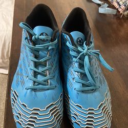 Blue Soccer Cleats
