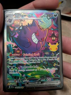 Gengar ex Pokémon Card