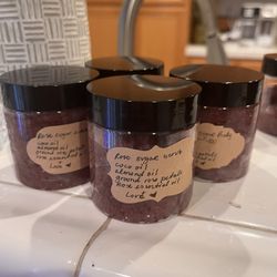  Aphrodite Rose Body  Sugar Scrub
