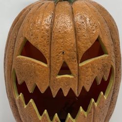 Seasonal Visions 22” Blow Mold Halloween Jack O’ Lantern Pumpkin Animated Sounds