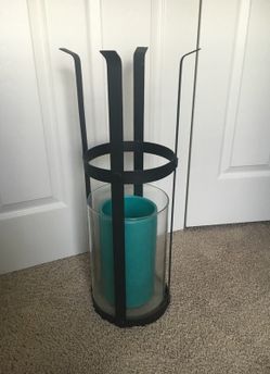 Flame less candle with holder