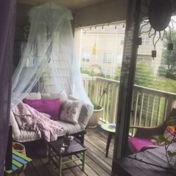 Perfect for Princesses, Little Nooks, Balconies, Patios, Etc!!