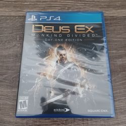 PS4 Deus Ex: Mankind Divided Day 1 Edition 