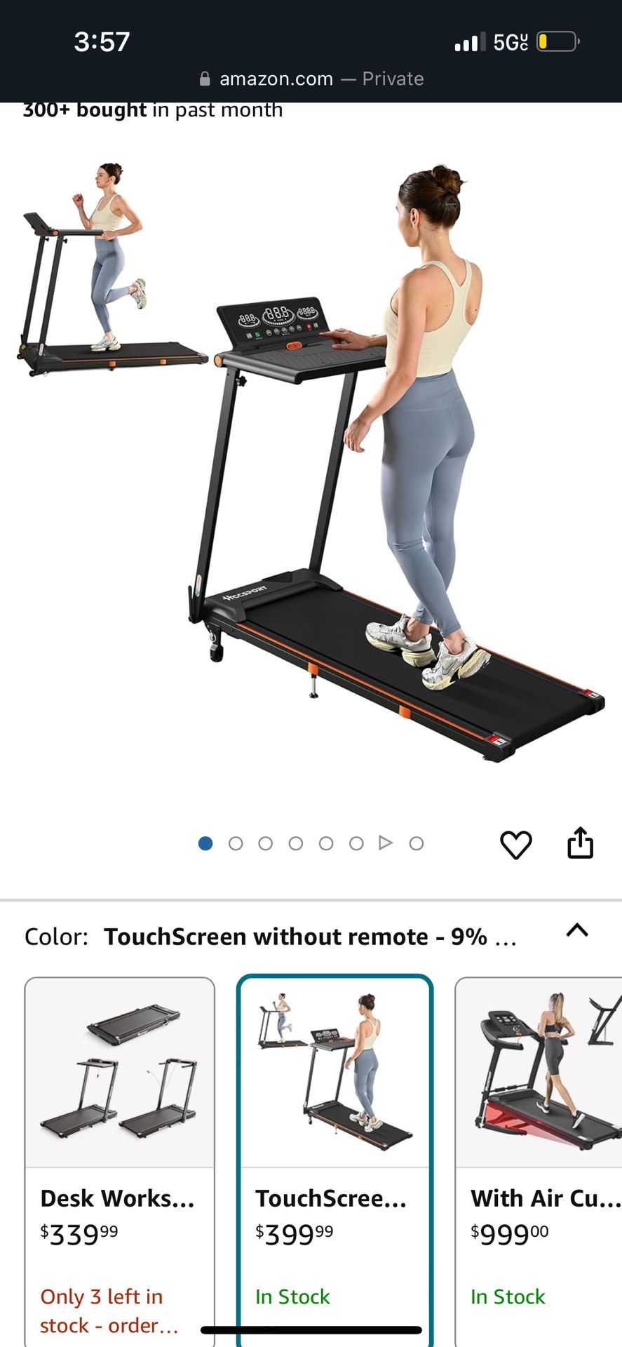 walking treadmill