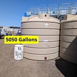 5050 Gallon Enduraplas Vertical Tanks 