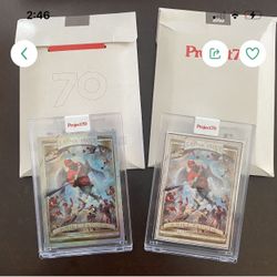 MIKE TROUT “SAINT MIKE” PROJECT 70 BASEBALL CARD BUNDLE