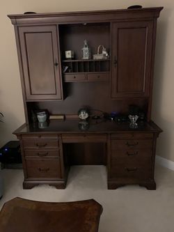 Desk and hutch for sale