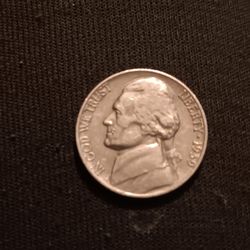 1939 Rare Nickel No Mint Mark 