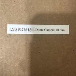 Axis Dome Camera