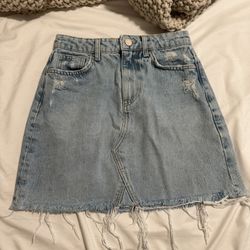 Zara Denim Skirt 