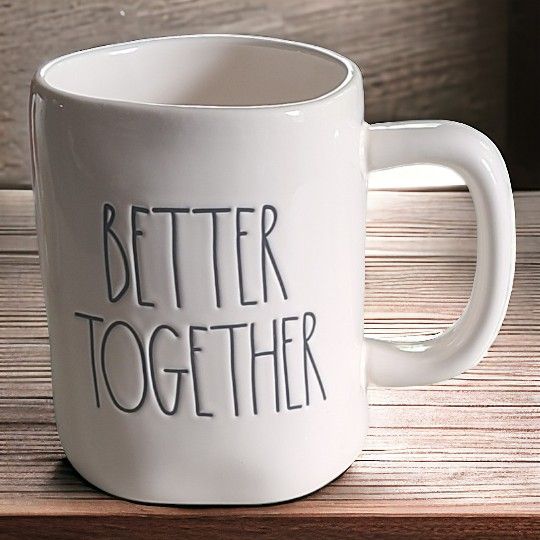Rae dunn better together without tag. bottom has some scuffing .