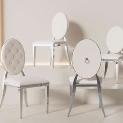 Set 4 chairs velvet only. Used since February