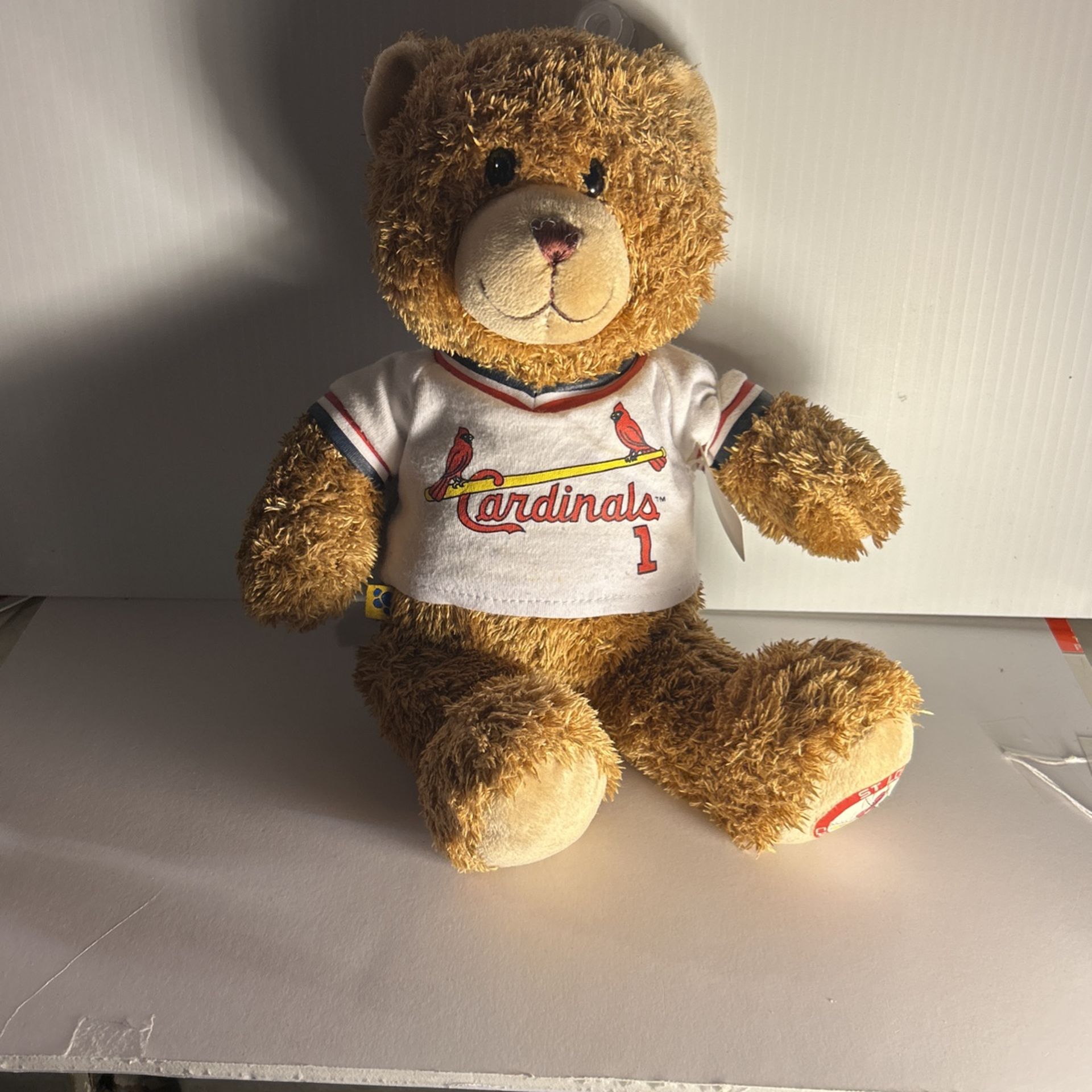 Ozzie Smith, St. Louis Cardinal teddy bear.