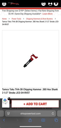 Chipping hammer/ rivet buster