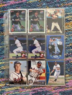 2 Chipper Jones Rookie Card for Sale in Omaha, NE - OfferUp