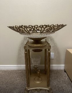 Brass Vintage decorative/ fruit display stand