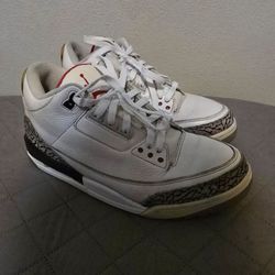Jordan White Cement 3s