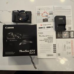 Canon PowerShot G7 X Mark III